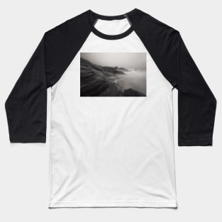 Foggy Ocean Baseball T-Shirt